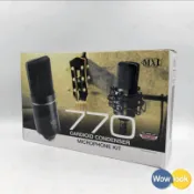 【隔日配】全新 MXL770 專業電容式麥克風｜MXL 770 心型指向 低噪 高增益 2512