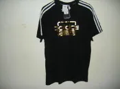 愛迪達ADIDAS燙金圖樣 短袖Ｔ恤 ＸＬ(正品)
