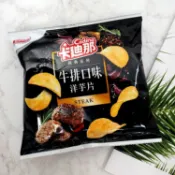 Cadina 卡廸那 洋芋片 牛排口味 (17g) 小包 零食 餅乾 薯片 卡迪那洋芋片 【小三美日】DS013292