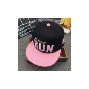 (店+)韓版棒球帽 鹿含 明星同款 RUN時尚情侶帽 嘻哈帽平沿帽棒球帽街舞帽鴨舌帽遮陽帽 MH04