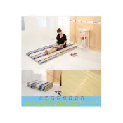 (店+)冬夏兩用高密度大青三折單人床墊3x6尺/BE004-3