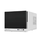 銀欣 SG13WB-Q (黑&白, 塑膠面板仿金屬紋) USB 3.0 版本機殼