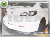 泰山美研社5971 MAZDA 馬自達 MAZDA 3 10-12 4門 MP版 後定風翼 單出 CX7