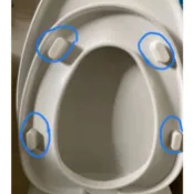 （快速出貨）HCG 和成原廠馬桶蓋墊片 軟墊 防震墊 下膠墊 適CF632N 218 142 145 632A 140E