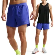 Nike NK DF Stride 2IN1 5IN 男款 藍色 5吋 內裡 慢跑 運動 短褲 IF2035-430