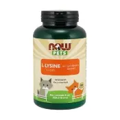【NOW 娜奧】貓用L-離胺酸粉226.8g-Now Foods(L-Lysine/配方不含麩質/貓離胺酸/寵物)