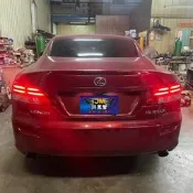 Lexus 凌志 is250 改真空閥門+中段消音切除 改裝雙邊尾段訂製 直通尾段訂製 回壓尾段訂製 中段訂製 觸媒訂製