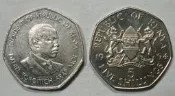 【匯海外幣】肯尼亞1994年5先令 KM# 23a    Nickel-Plated Steel  30mm【滿300出