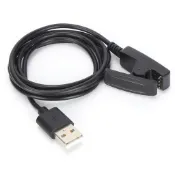 Fayshow01 手錶充電器便攜式安全數據線充電夾適用於 Garmin Lily/Forerunner35/App