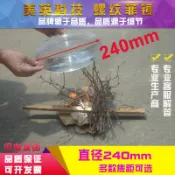 協貿國際日用品生活8館 圓形直徑240毫米菲涅爾透鏡太陽能聚光點火放大鏡科學實驗透鏡LED