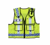 Safetylite 最新款英式透氣網狀警用反光背心 警察背心 POLICE 酒駕交管 新款警察背心 免費換反光牌