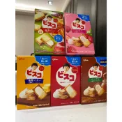 {現貨} glico 固力果 乳酸菌夾心餅乾 3袋入 香草 奶油 可可 草莓  楓糖 蘋果風味