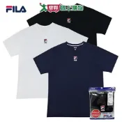  FILA 親膚棉質圓領短袖衫(M-XL)柔軟透氣 立體剪裁 上衣【愛買】
