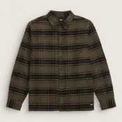 [unclev1966] VANS PREMIUM LX FLANNEL 紫色 綠色 格紋 法蘭絨 復古 襯衫