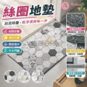 絲圈地墊【艾琍亞】加大加厚 刮泥蹭土 門口適用 玄關防滑 PVC 材質 耐磨耐髒 易洗快乾 防塵實用 大尺寬版 居家必備