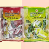 台灣冠昇薄片餅乾-黑芝麻、檸檬
