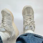-ES- 部分現貨 New Balance 878 NB 奶油白 灰白 NB878 休閒鞋 CM878MA1