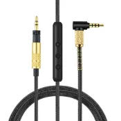 適用於Sennheiser HD 4.30 4.40BT 4.50BTNC 400S 450BT 458B耳機線