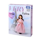 【TAKARA TOMY】Licca 莉卡娃娃 LD-16 VERY質感穿搭粉紅洋裝莉卡