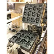 (店+)瑞輝餐飲設備 電力電熱翻轉造型雞蛋糕爐(商用電力式雞蛋糕 大象企鵝模)