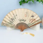 鴻運通商行 小扇子中國風折扇古風夏天男女隨身日用扇學生網紅拍照打卡道具扇