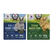 (店+)MJ萌洲 聰明兔天然壓縮飼料2kg 幼兔/成兔 飼料 無穀 聰明兔 牧草 苜蓿草 提摩西草 兔飼料 鼠飼料