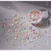 花椿 混裝琉璃晶石 ✨ 偏光石 琉璃 晶石 天然石 水晶石 人魚珠 不規則 碎石 珠珠 小石頭 美甲 飾品 美甲材料