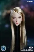 1/6兵人潮流兵人全新SUPER DUCK 第三方SDH028D 1/6 女頭雕+店鋪關註