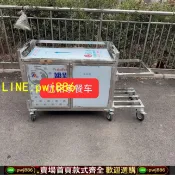 寶島萬象百貨 【優質平價 可開發票】不銹鋼加厚折疊擺攤車戶外小推車夜市早市多功能車可移動折疊餐車