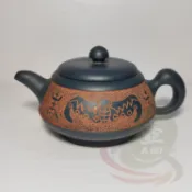 Ago壺聚 福壽壺 原礦特級天青泥 李昌鴻紫砂壺茶壺 G0165