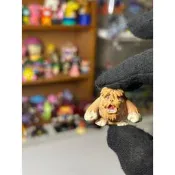 【尖尖碰碰】C65數碼寶貝 毛人獸 棕色版 Digimonデジモン 早期絕版收藏 盒玩 /玩具 公仔 扭蛋