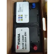 現代Staria適用電瓶 湯淺Agm LN4R 80AH R邊  yuasa專用電池