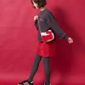 FREAK'S STORE “HELLOKITTY”毛絨斜挎包 鏈條包