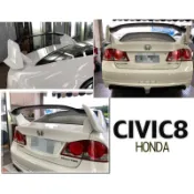 小亞車燈＊全新 喜美八代 CIVIC8 九代 HONDA K14 CIVIC9 TYPER 十代 尾翼 含烤漆 塑膠材質