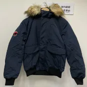 DryDog 跩狗嚴選 跩狗嚴選 極度乾燥 Superdry 聖母峰系列 Bomber Everest MA1 飛行夾克 縮口 風衣 外套 深藍 防寒 軍裝 連帽 毛邊可拆