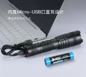 〈FOOL〉現貨 WUBEN LT35 PRO 1200流明 旋轉 變焦 手電筒 攻擊頭 SOS 露營 戶外