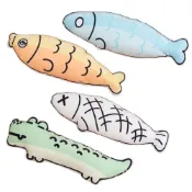 (店+)響紙貓薄荷玩具 仿真貓薄荷魚 貓咪抱枕 填充玩具 魚造型玩具 抱枕玩具 響紙魚 貓草玩具 貓玩具 寵物玩具