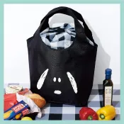 ♫狐狸日雜鋪♫日本雜誌附錄 SNOOPY 史奴比 查理布朗 雙面 束口 托特包 手拎包 單肩包