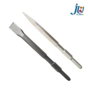 (店+)40型電動鑿 尖鑿 平鑿 尖尾 平尾  DM-40*280