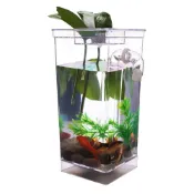 (店+)【好物臻選】迷你懶人自動換水魚缸-4入組