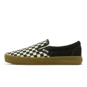 Vans 休閒鞋 V98CF CPS Slip On CPS 女鞋 黑白 棋盤格 水洗帆布 ACS 6353060001