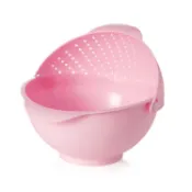 【CHL】 洗菜洗米廚房神器 翻蓋式旋轉洗菜器 洗米籃 洗米盆 洗米器 洗菜籃 洗菜盆 瀝水籃 洗菜 洗米 洗水果