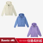【Roots】 女裝-經典Logo連帽外套-多款選