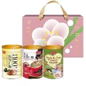 【紅布朗】養生珍穀禮盒(純杏仁粉+堅果燕麥+紅豆紅薏仁)伴手禮品 送禮推薦 長輩養生 年節 過年 新年 春節