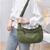 Open.bag 防潑水單肩斜背休閒多拉鍊餃子包 8212_c4