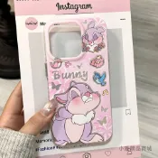 可愛桑普兔適用蘋果16PROMAX手機殼iPhone15情侶款14 13 12 11 全包邊防摔 保護殼 軟殼