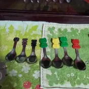 二手 卡通兒童 湯匙 幼兒 小湯匙 兒童碗