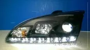 ※小林車燈※全新最炫 FOCUS 05-08 MK2 仿R8 DRL 日行燈 燈眉魚眼大燈安裝免工資特價中