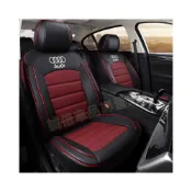 (店+)奧迪汽車座套 定制椅套 真皮坐墊 原車版型全皮座套 全包圍座椅套A1 A4 A3 A5 A6 A7 A8  Q5 Q2
