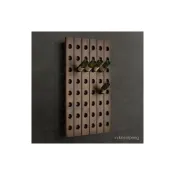 (店+)新款新潮做舊北歐美式壁掛格調創意實木複古酒架葡萄酒架紅酒架